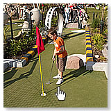 Alton Towers Minigolf course by City Golf UK