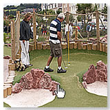 Teignbridge Minigolf course built by City Golf UK